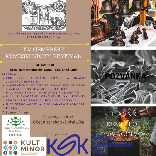 XV. Gemerský remeselnícky festival