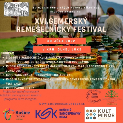 XVI. Gemerský remeselnícky festival