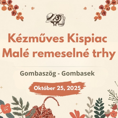 Kézműves Kispiac Gombaszögön